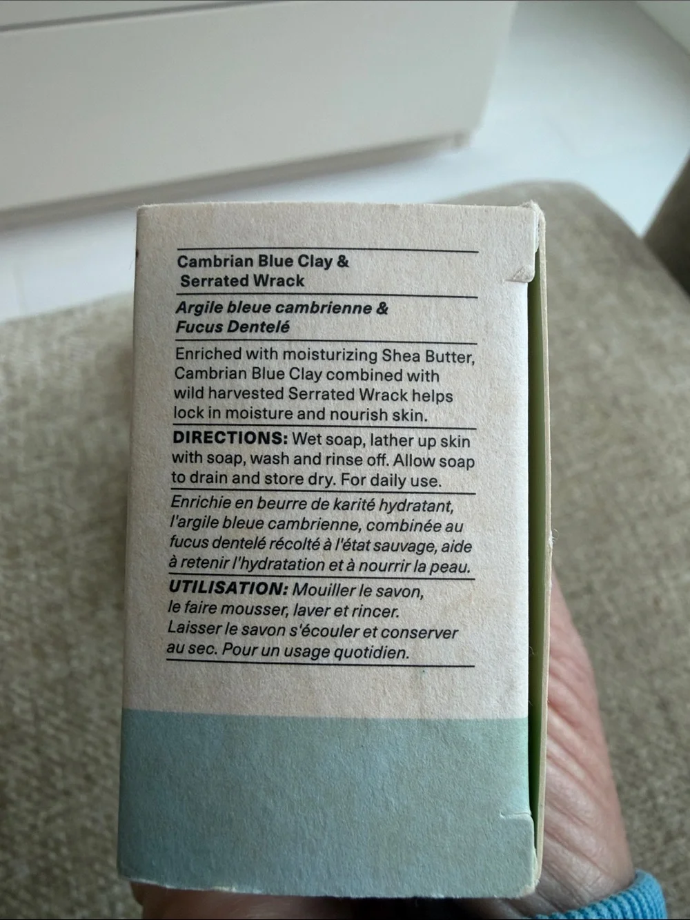 Codex Beauty Bar Soaps - Mint & Cream Packaging (3 Bars)
